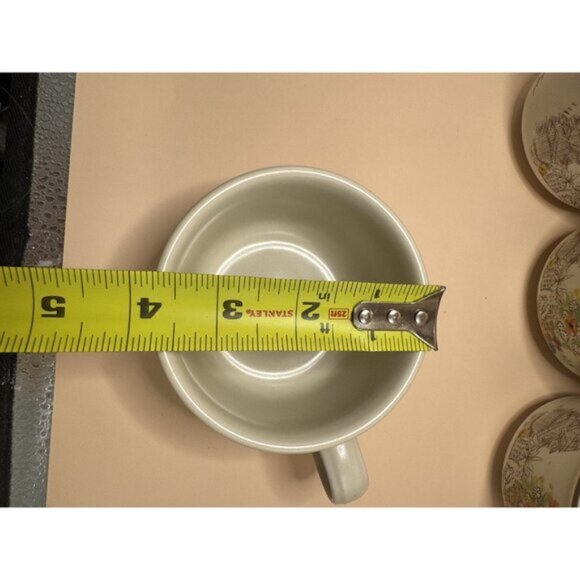 Westbury Fine Bone China Made in England "Tara" Coffee Mugs Sunflower Set of 4 - Picture 9 of 10